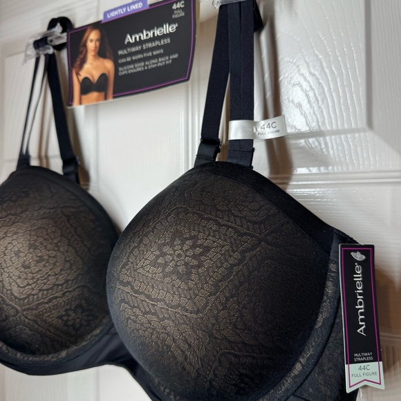Ambrielle Bra 44C black Multiway various ways to wear - Picture 5 of 7